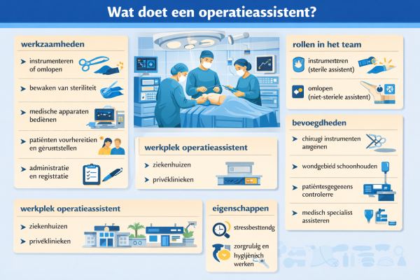 Alles over het beroep operatieassistent Wat doet een operatieassistent